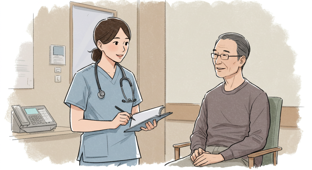OT student in a mental health setting in fieldwork working with a client